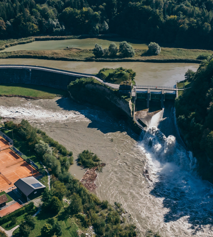 Barrage de la Maigrauge exploité par Groupe E