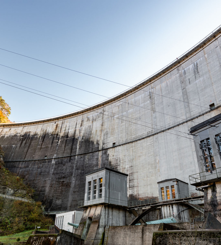 Barrage exploité par Groupe E