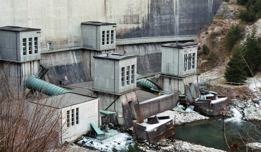 Barrage de Rossens, exploité par Groupe E