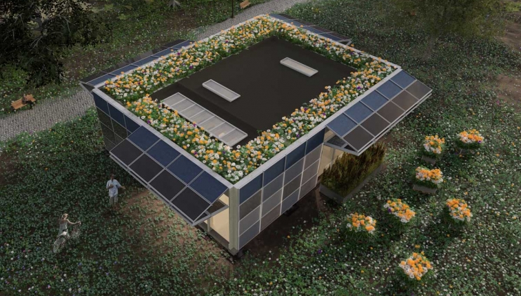 La maison solaire suisse ira briller à Denver