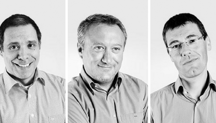 Das management von Cisel Informatique: José Barbecho, Nicolas Roch-Neirey et Stéphane Delaquis