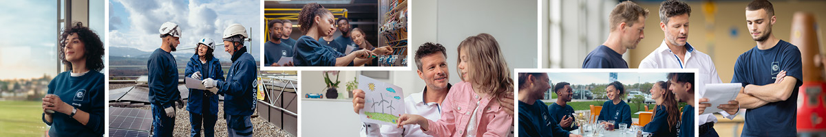 Mitarbeiter und Mitarbeiterinnen von Groupe E