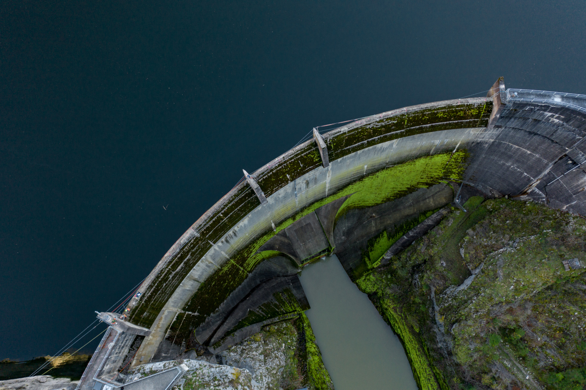 Le barrage du Châtelot